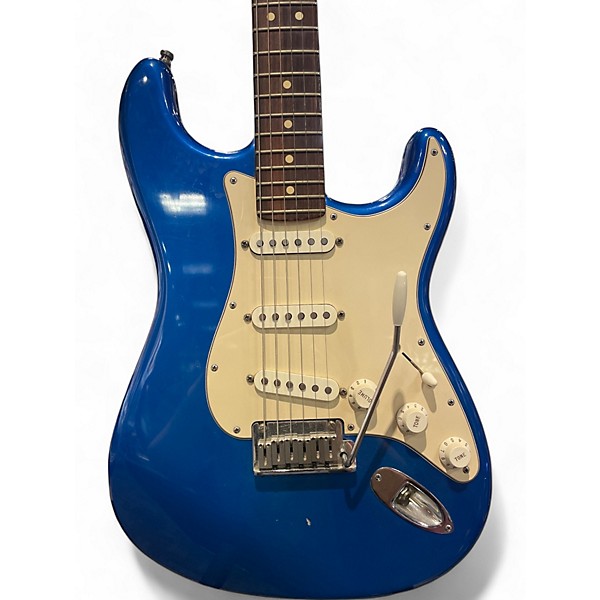 Used Fender American Standard Stratocaster Baltic Blue Solid Body Electric Guitar