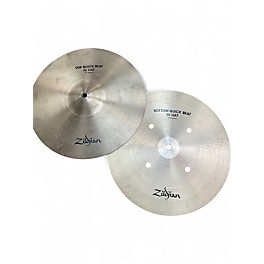 Used Zildjian 16in quickbeat 14" hihat pair Cymbal