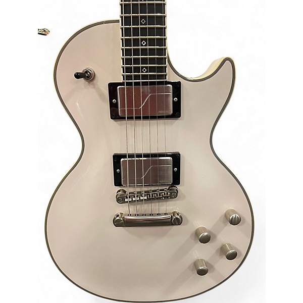 Used Epiphone Les Paul Prophecy Custom Jerry Cantrell  EX Bone white Solid Body Electric Guitar