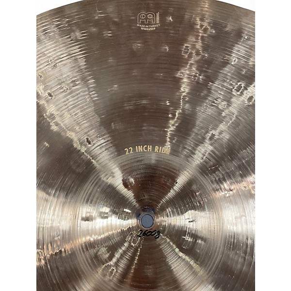 Used MEINL 22in Foundry Reserve Light Ride Cymbal