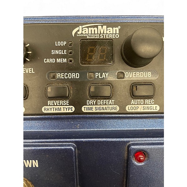 Used DigiTech JML Jam Man Looper Phrase Sampler Pedal