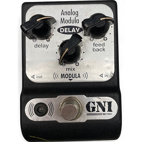 Used GNI PEDALS ANALOG MODULA DELAY Effect Pedal