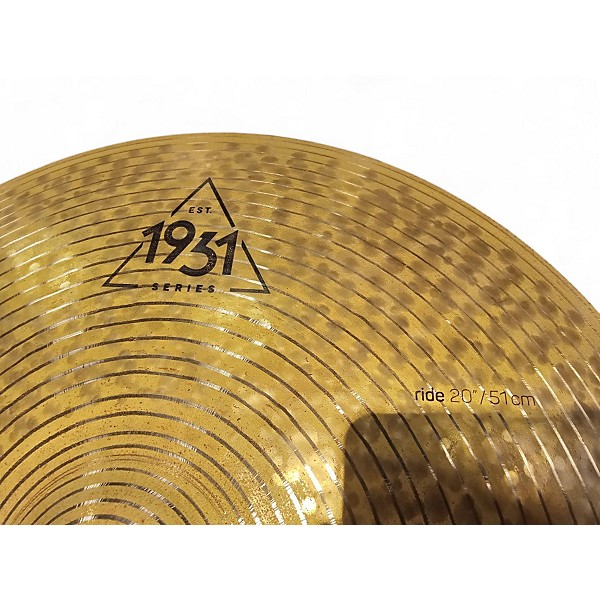 Used UFIP 20in Est. 1931 Series Ride Cymbal