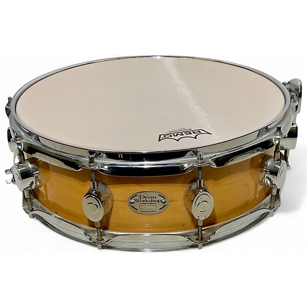 Used DW 4X14 MAPLE SNARE DRUM(90'S) NATURAL Drum