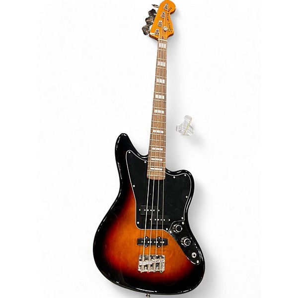 Used Squier classic vibe jaguar 2 Color Sunburst Electric Bass Guitar