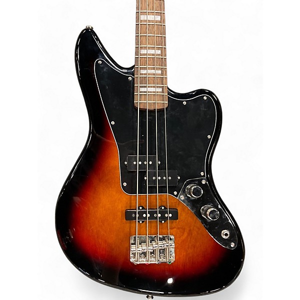 Used Squier classic vibe jaguar 2 Color Sunburst Electric Bass Guitar