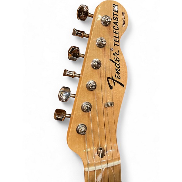 Used 2011 Fender 1972 Telecaster Thinline Paul Waller white Hollow Body Electric Guitar