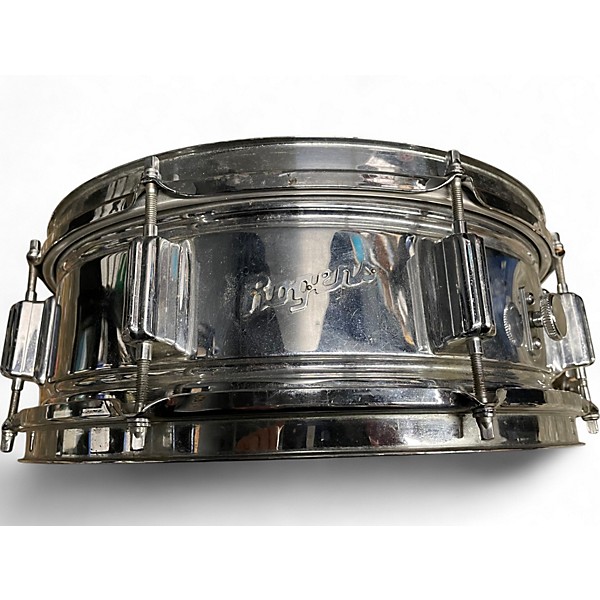 Used 2000 Rogers 14in POWERTONE SNARE Silver Drum