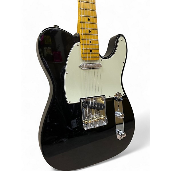 Used Fender American Professional II Telecaster Black Solid Body Electric Guitar