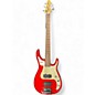 Used Peavey AXCELERATOR 5 STRING Candy Apple Red Electric Bass Guitar thumbnail