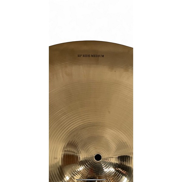Used Wuhan 22in ride Cymbal