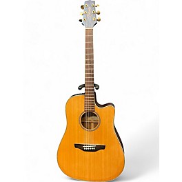 Used Takamine EG10c Natural Acoustic Electric Guitar