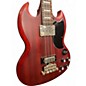 Used Epiphone SG bass Satin Red Electric Bass Guitar