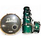 Used Premier 6 Piece Artist Birch Green Drum Kit thumbnail