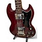 Used Burny EB3 Red Electric Bass Guitar