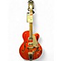 Used Gretsch Guitars G5420T Electromatic Orange Hollow Body Electric Guitar thumbnail