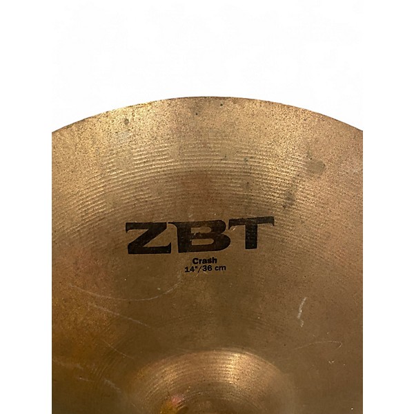 Used Zildjian Used Zildjian 14in ZBT Crash Cymbal