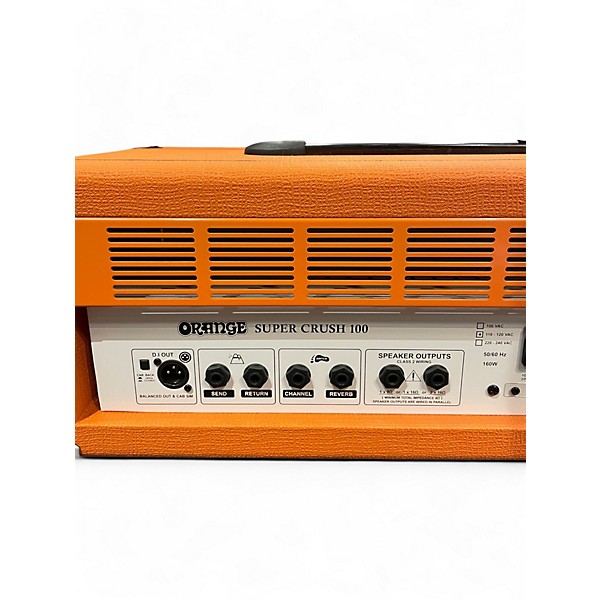 Used Orange Amplifiers super crush 100 Solid State Guitar Amp Head