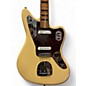 Used Fender Jaguar Vintage Yellow Solid Body Electric Guitar