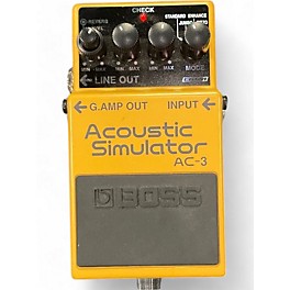 Used BOSS AC3 Acoustic Simulator Effect Pedal