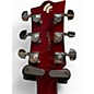 Used Reverend robin fink signature Crimson Red Trans Solid Body Electric Guitar