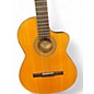 Used Guild c100ent Natural Classical Acoustic Electric Guitar