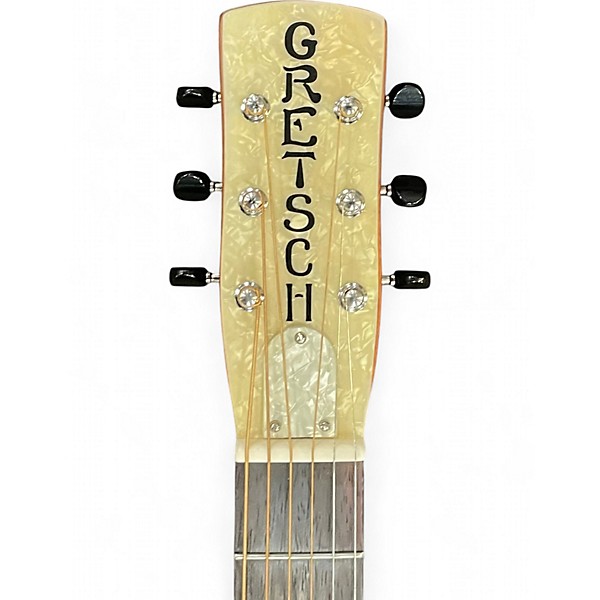 Used Gretsch Guitars G9200 Boxcar Round Neck Natural Resonator Guitar