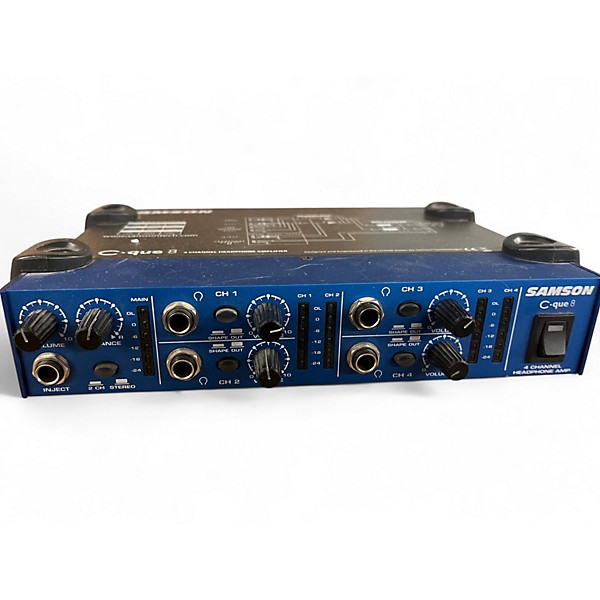 Used Samson C-QUE 8 Headphone Amp