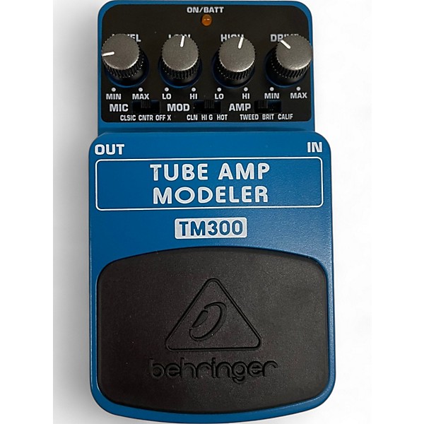 Used Behringer TM300 Tube Amp Modeler Effect Pedal