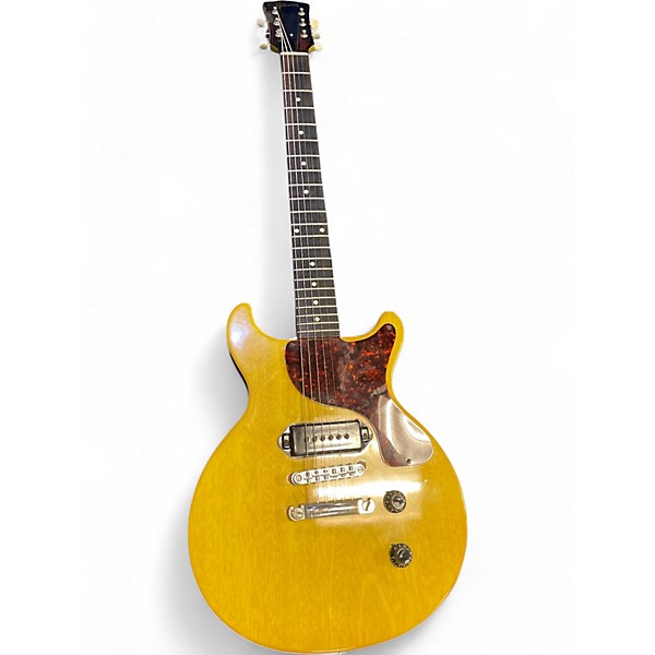 Used Gibson LES PAUL JR DOUBLE CUTAWAY Blonde Solid Body Electric Guitar
