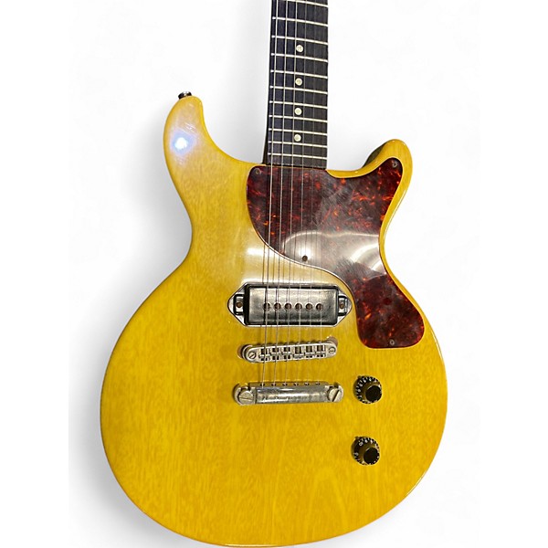 Used Gibson LES PAUL JR DOUBLE CUTAWAY Blonde Solid Body Electric Guitar
