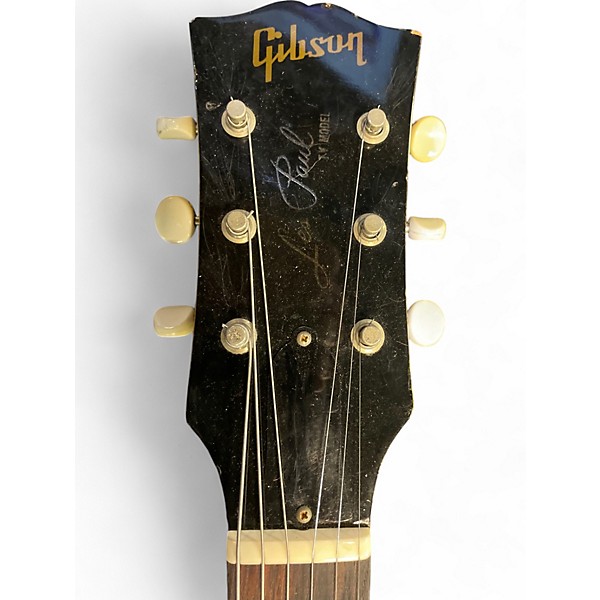 Used Gibson LES PAUL JR DOUBLE CUTAWAY Blonde Solid Body Electric Guitar