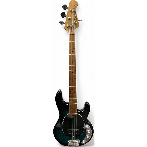 Used Sterling by Music Man Ray34 TEAL Electric Bass Guitar