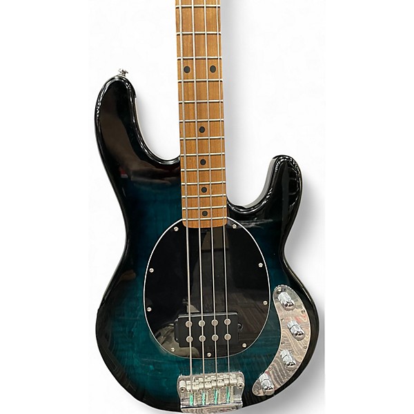 Used Sterling by Music Man Ray34 TEAL Electric Bass Guitar