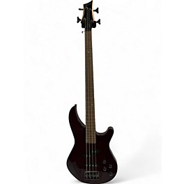 Used Mitchell MB200 Red Electric Bass Guitar