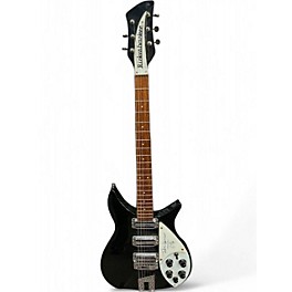 Vintage 1990 Rickenbacker JL325 John Lennon Limited Edition Black Solid Body Electric Guitar