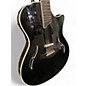 Used 2006 Taylor T5S Black Hollow Body Electric Guitar