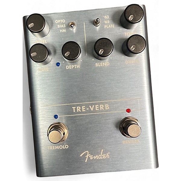 Used Fender Tre-Verb Effect Pedal