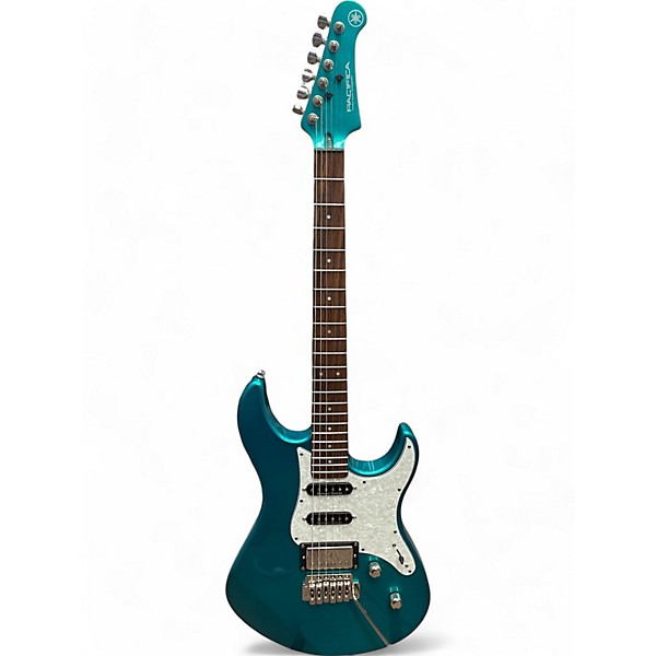 Used Pacifica PAC612VIIX TEAL Solid Body Electric Guitar