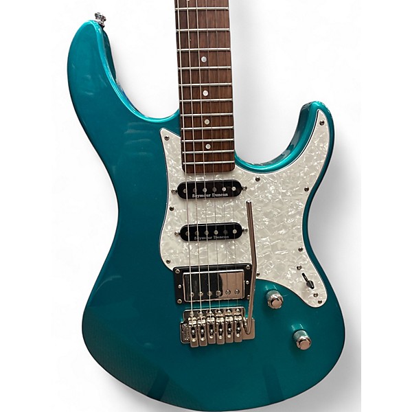 Used Pacifica PAC612VIIX TEAL Solid Body Electric Guitar