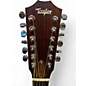 Used 2012 Taylor GA3-12 Natural 12 String Acoustic Guitar