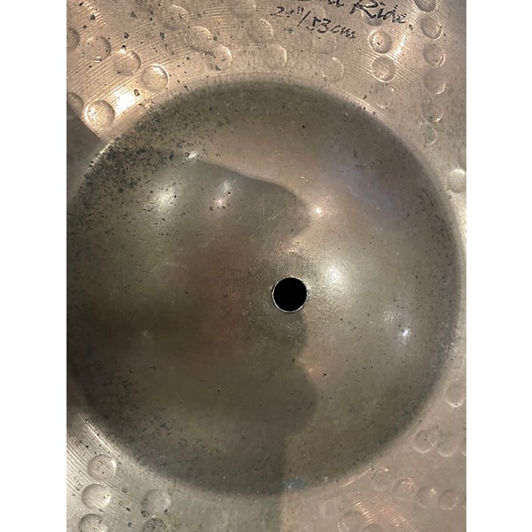 Used Zildjian Used Zildjian 21in Z Custom Mega Bell Ride Cymbal