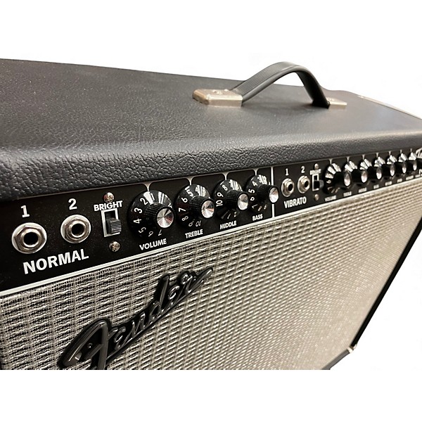 Used Fender 1965 Reissue Twin Reverb 85W 2x12 Tube Guitar Combo Amp