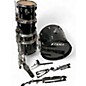 Used TAMA 5 Piece Imperialstar Black Drum Kit thumbnail