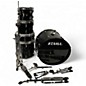 Used TAMA 5 Piece Imperialstar Black Drum Kit