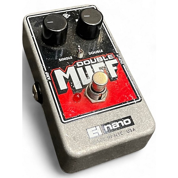 Used Electro-Harmonix Double Muff Nano Distortion Effect Pedal