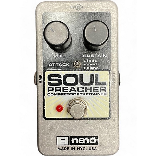 Used Electro-Harmonix Nano Soul Preacher Compressor Effect Pedal