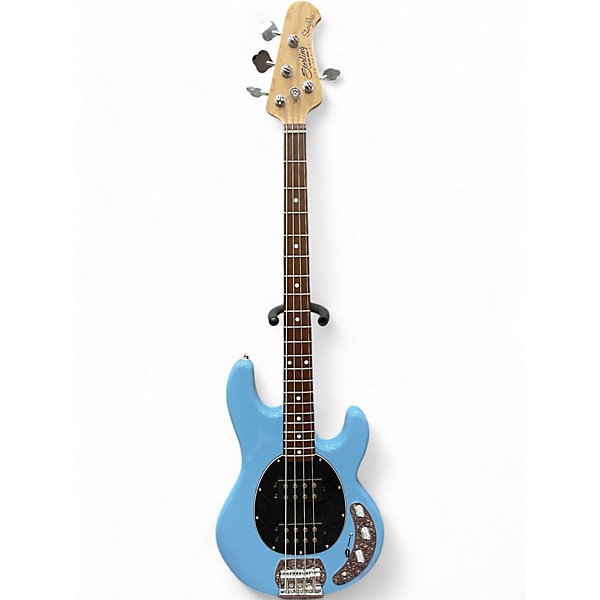 Used Sterling by Music Man RAY4 HH CHOPPER BLUE Electric Bass Guitar