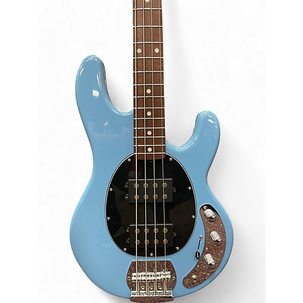 Used Sterling by Music Man RAY4 HH CHOPPER BLUE Electric Bass Guitar