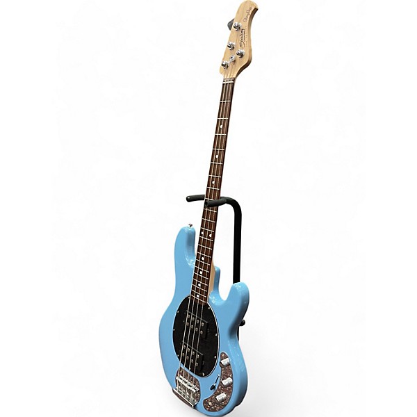 Used Sterling by Music Man RAY4 HH CHOPPER BLUE Electric Bass Guitar